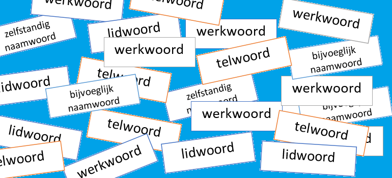 Woordsoorten oefenen? Vind de meeste woordsoorten!